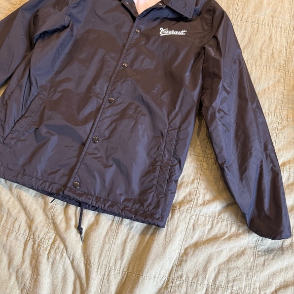 Carhartt | Men's (unisex) black WINDBREAKER CARHARTT WIP STRIKE COACH JACKET - Picture 3 of 5